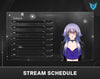 twitch overlay template, twitch layout, stream overlay template