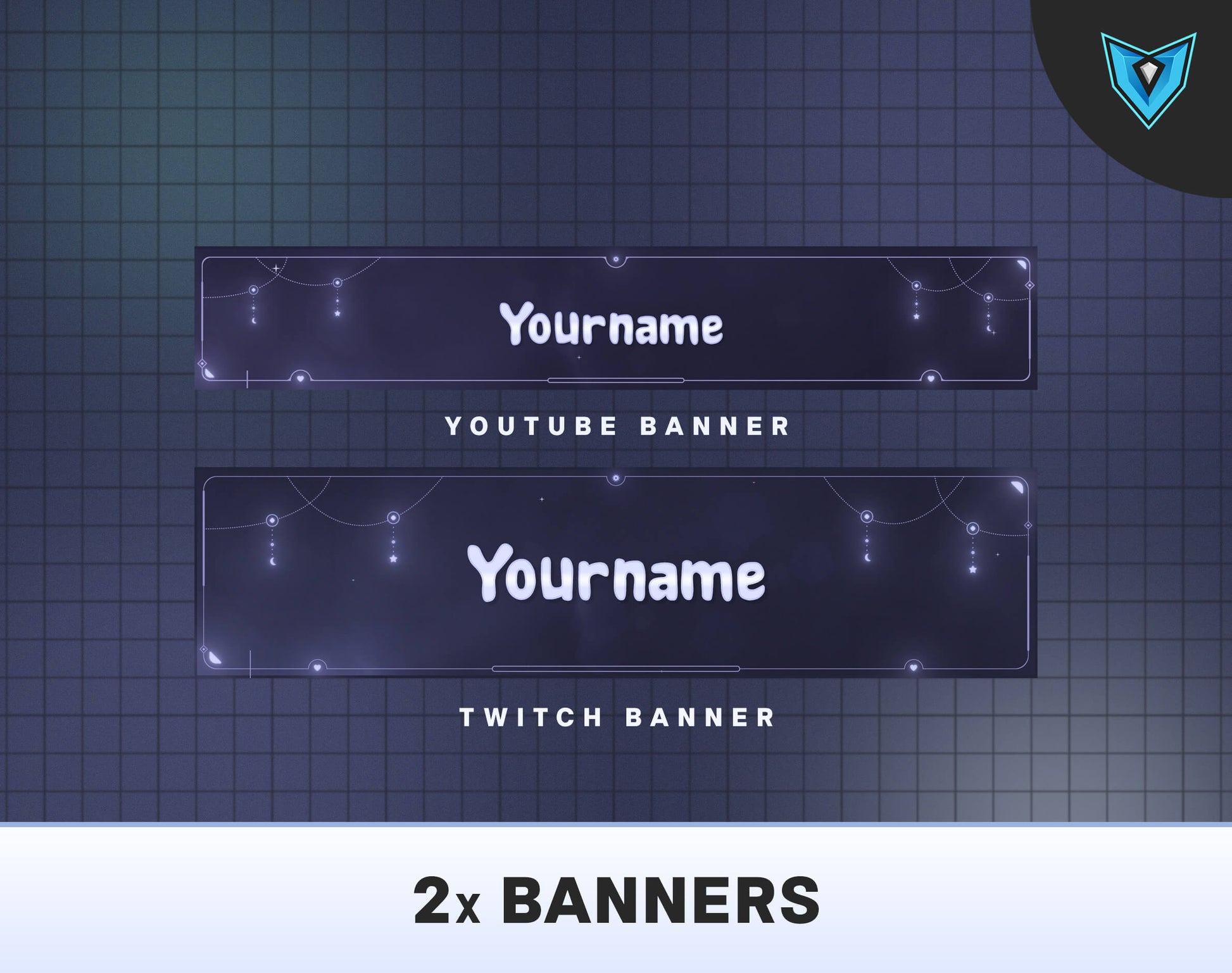 free twitch overlay, free stream pack, twitch overlay lofi