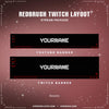 RedBrush Twitch Layout Package