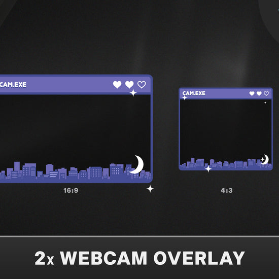 twitch chat overlays, webcam overlay