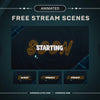 Free Animated Twitch Scenes, Free Twitch Overlays, Obs Overlay Free, Overlay Stream Gree, Overlay Twitch Gratuit