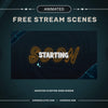 Free Animated Twitch Scenes, Free Twitch Overlays, Obs Overlay Free, Overlay Stream Gree, Overlay Twitch Gratuit