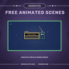 Free Animated Twitch Screens, Starting Soon Screen Twitch, offline twitch screens, brb screen for twitch,