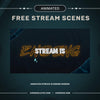 Free Animated Twitch Scenes, Free Twitch Overlays, Obs Overlay Free, Overlay Stream Gree, Overlay Twitch Gratuit