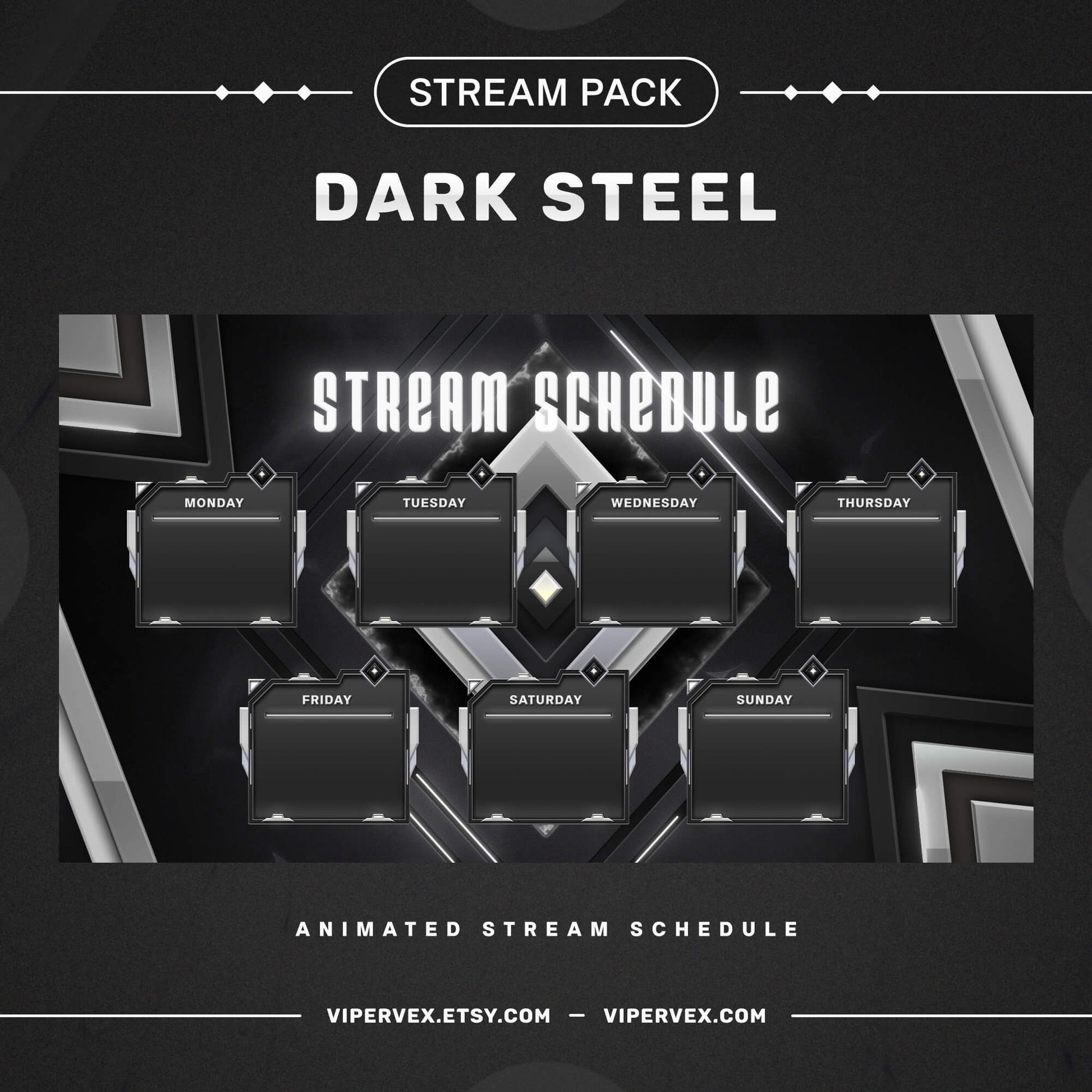 Twitch Overlay, Twitch Overlay Package, Stream Overlay, Animated Twitch Overlay, Twitch Stream Overlay, Animated Stream Overlay, Stream Overlay Package, Twitch Panels, Animated Twitch Alerts, Black and White Twitch Overlay, Twitch Minimal, Dark Twitch Overlay, Dark Stream Overlay