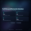 Installing the mic status widget in StreamElements with menu based settings