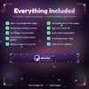 Everything included: widget files, guides, assets, audio and fonts