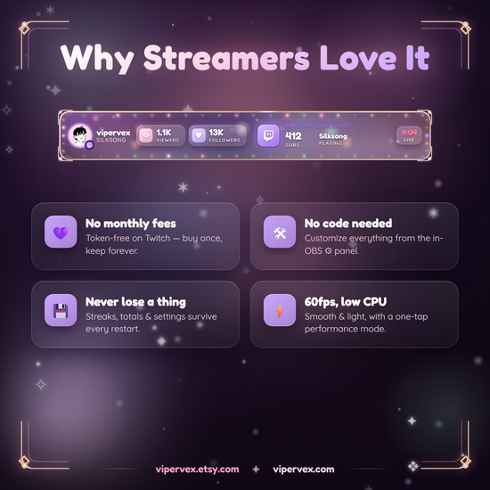 Why streamers run a command bar: one overlay instead of six