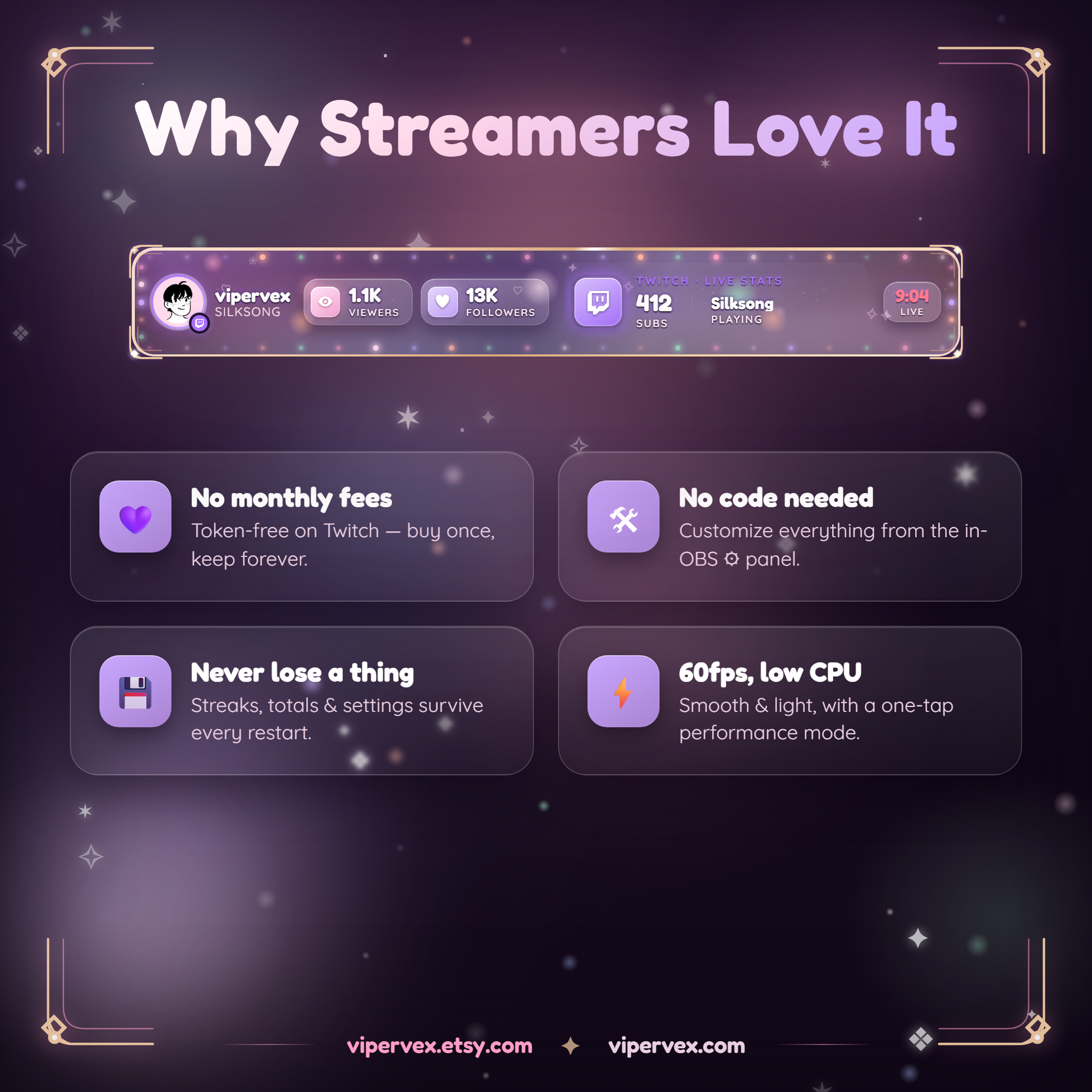 Why streamers run a command bar: one overlay instead of six