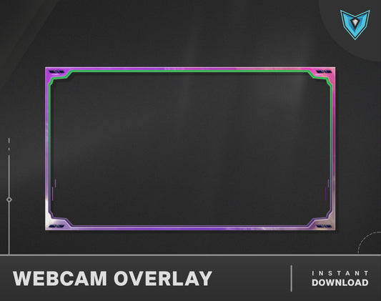 Pink Webcam Border For Twitch, Camera Border Twitch, Pink Webcam Overlay, Twitch Webcam Frame, Animated Webcam Pink, Twitch Layout