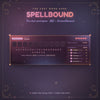 SPELLBOUND demo: chat guesses letters, tiles flip open and the solved word triggers a celebration