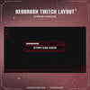 RedBrush Twitch Layout Package