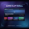 Product video: the highlight wall cycling through community clips, fan art and milestones