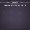 Dark Gothic Black Steel Animated Alerts| Black Stream Alerts | 9 Animetd Twitch Alerts | SteamLabs Alerts