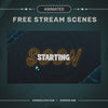 Free Animated Twitch Scenes, Free Twitch Overlays, Obs Overlay Free, Overlay Stream Gree, Overlay Twitch Gratuit