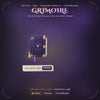 Animated Twitch Overlay Spellbook Intro Widget, Profile Book with Goals, Commands, OBS StreamElements Streamlabs