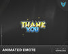 Animated Twitch Emote Thank You, Animated Twitch Emote, Animated Emote, Animated Emotes Twitch, Thank You Emote