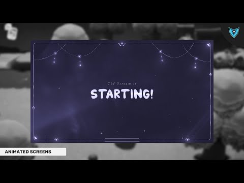 Twitch Overlay,Stream Overlay	vtuber stream pack