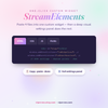 The StreamElements custom widget, which is what unlocks channel point triggers