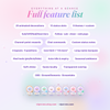 Full feature summary for the viewer status and presence overlay