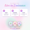 Two minute setup steps for the presence widget in OBS or StreamElements