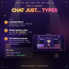 How chat plays: a question appears and viewers type their answer in chat