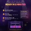 Adding the trivia widget as an OBS browser source at 1920 by 1080