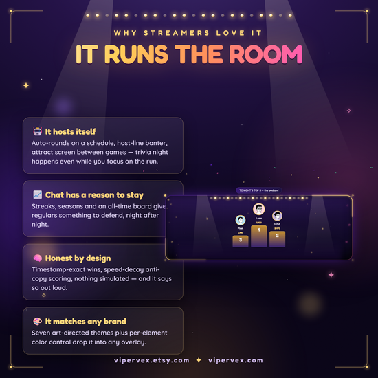 Why streamers run a game night: chat stays for the whole round