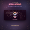 SPELLBOUND word game widget by ViperVex closing card