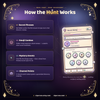 How the hunt works: viewers say secret phrases in chat and stamps are discovered