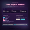 The OBS and StreamElements install routes side by side